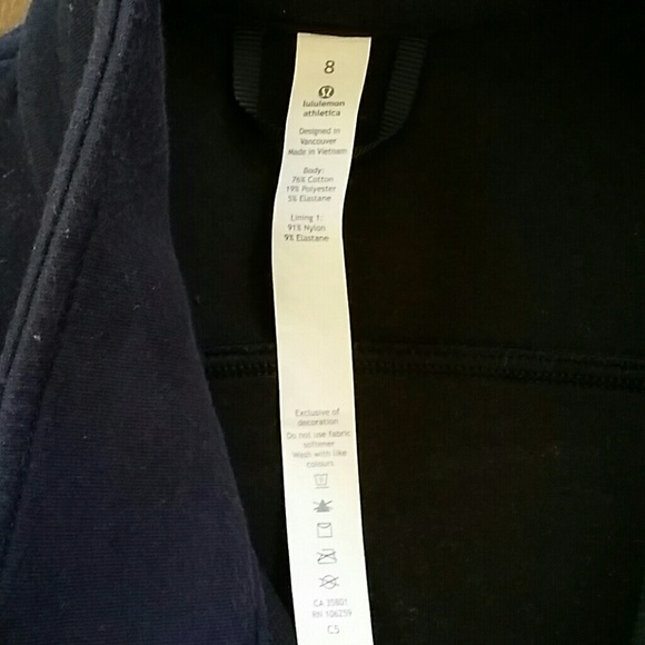 Lululemon Jacket Midnight Navy - Picture 5 of 6